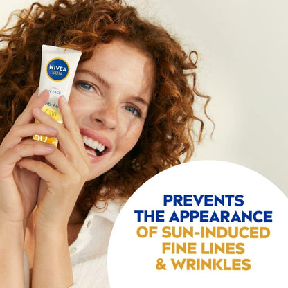 Nivea Sun Q10 UV Face Anti-Age Sun Cream SPF50 50ml