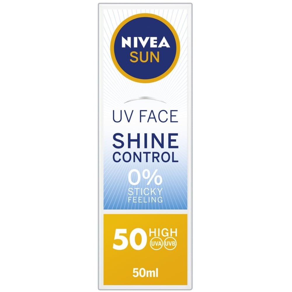 Nivea Sun UV Face Shine Control Mattifying Effect SPF50 50ml