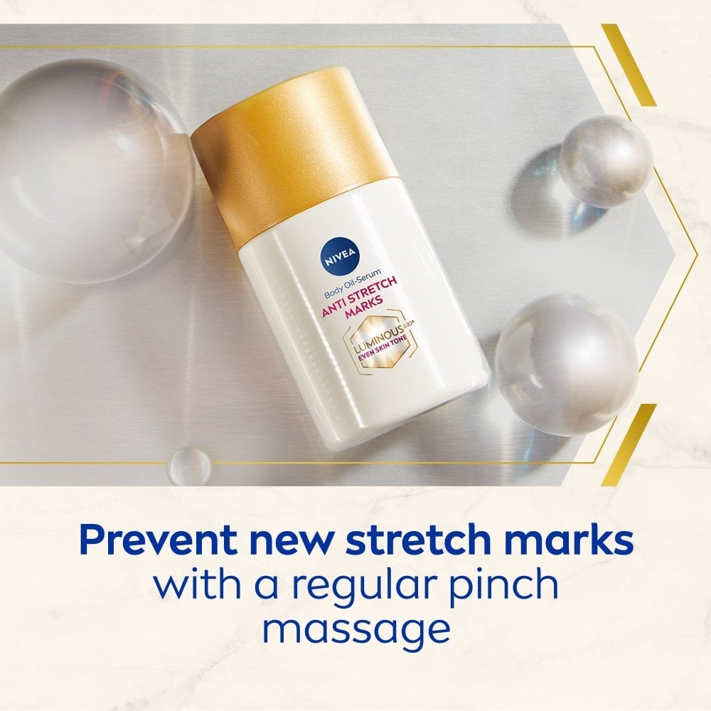 Nivea Luminous 630 Anti-Stretch Marks Body Oil Serum 100ml