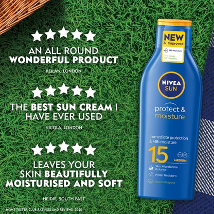 Nivea Sun Protect & Moisture Lotion SPF15 200ml