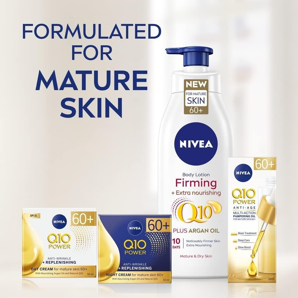 Nivea Q10 60+ Firming & Extra Nourishing Body Lotion 400ml