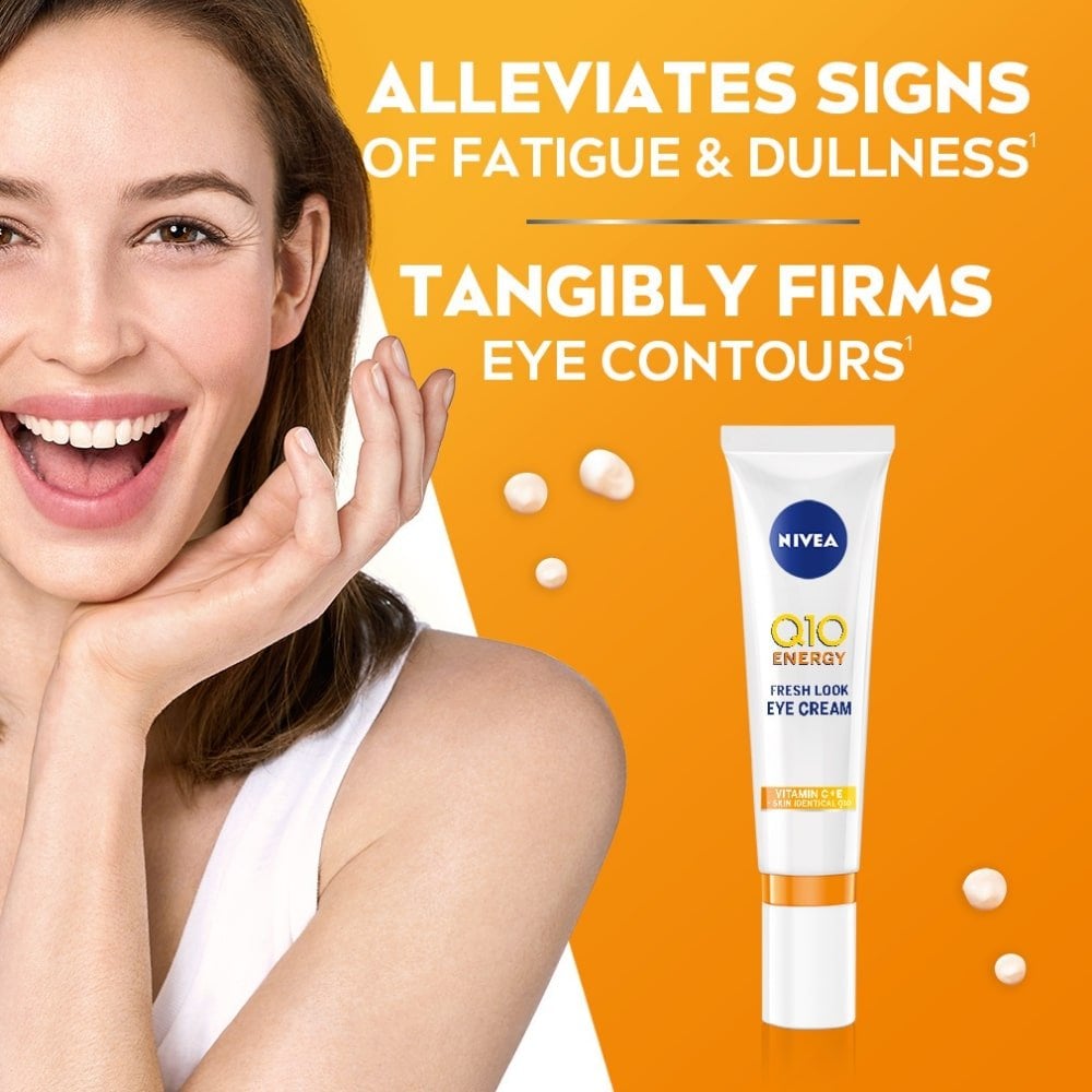 Nivea Q10 Energy Fresh Look Eye Cream 15ml