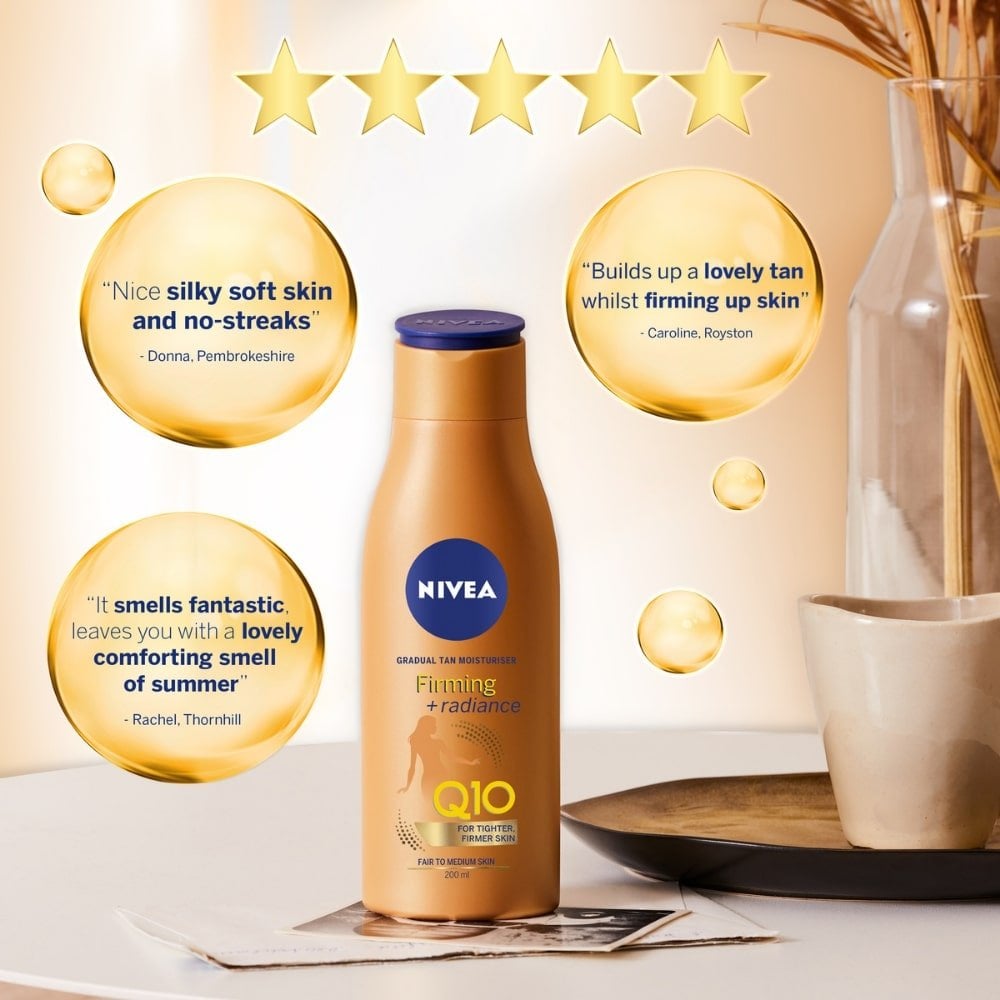 Nivea Q10 Gradual Tan Firming Body Moisturiser 400ml