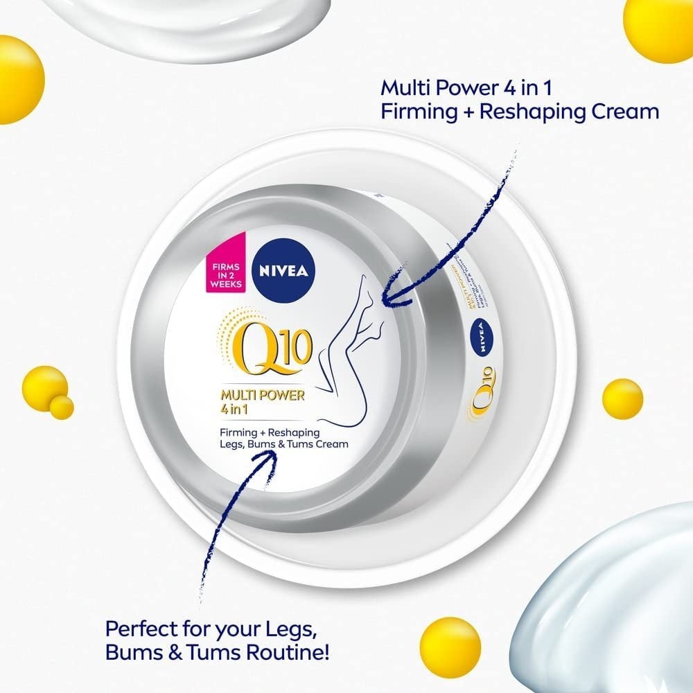 Nivea Q10 Multi Power 4-in-1 Firming & Reshaping Body Cream 300ml