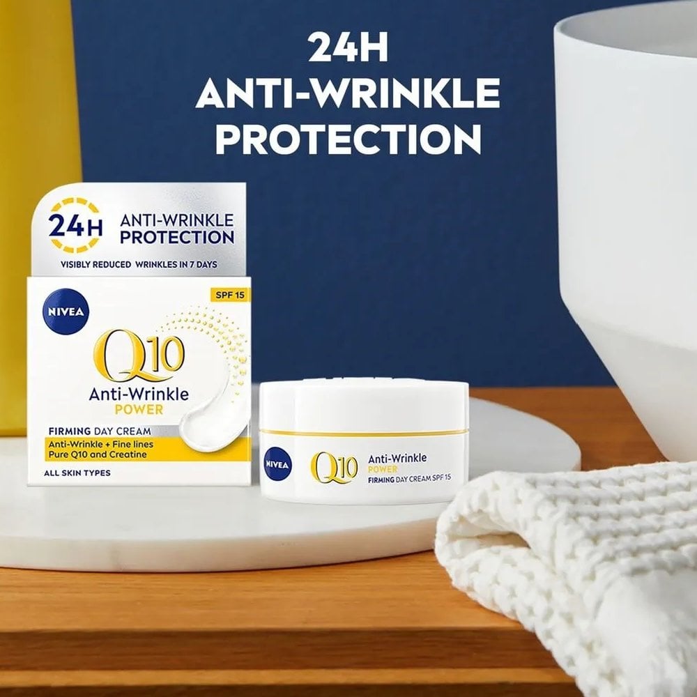 Nivea Q10 Power Anti-Wrinkle & Firming Day Cream SPF15 50ml
