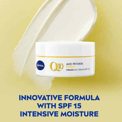 Nivea Q10 Power Anti-Wrinkle & Firming Day Cream SPF15 50ml