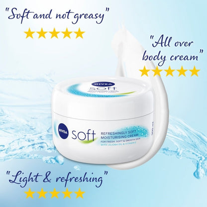 Nivea Refreshingly Soft Moisturising Cream 500ml