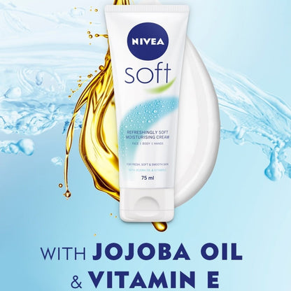 Nivea Refreshingly Soft Moisturising Cream 75ml
