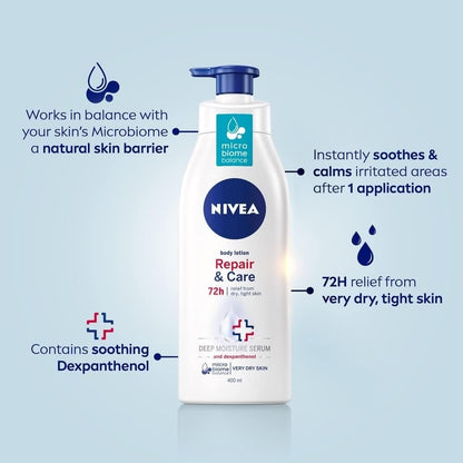 Nivea Repair & Care Intense Moisture Body Lotion 400ml