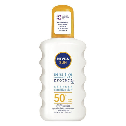 Nivea Sun Sensitive Immediate Protect Spray SPF50+ 200ml