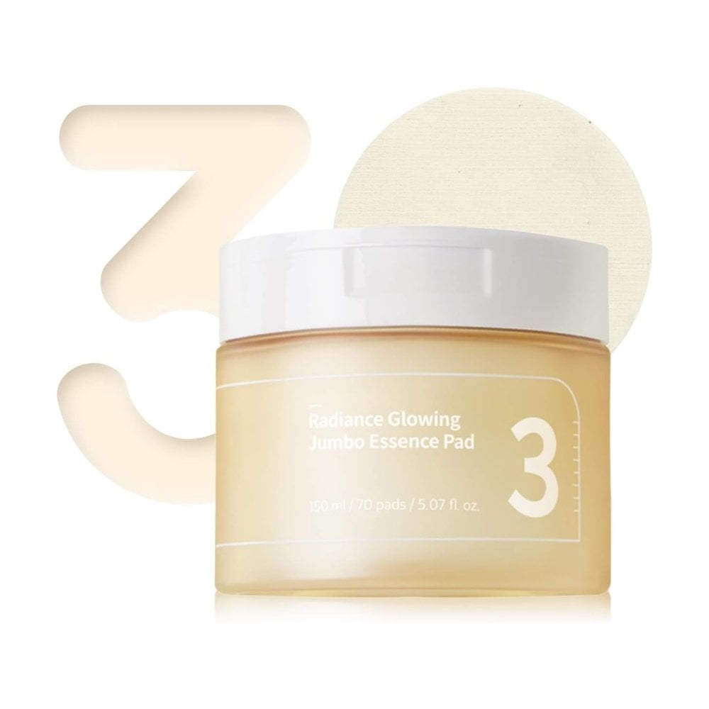 Numbuzin No. 3 Radiance Glowing Jumbo Essence Pad x70