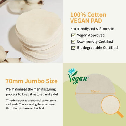 Numbuzin No. 3 Radiance Glowing Jumbo Essence Pad x70