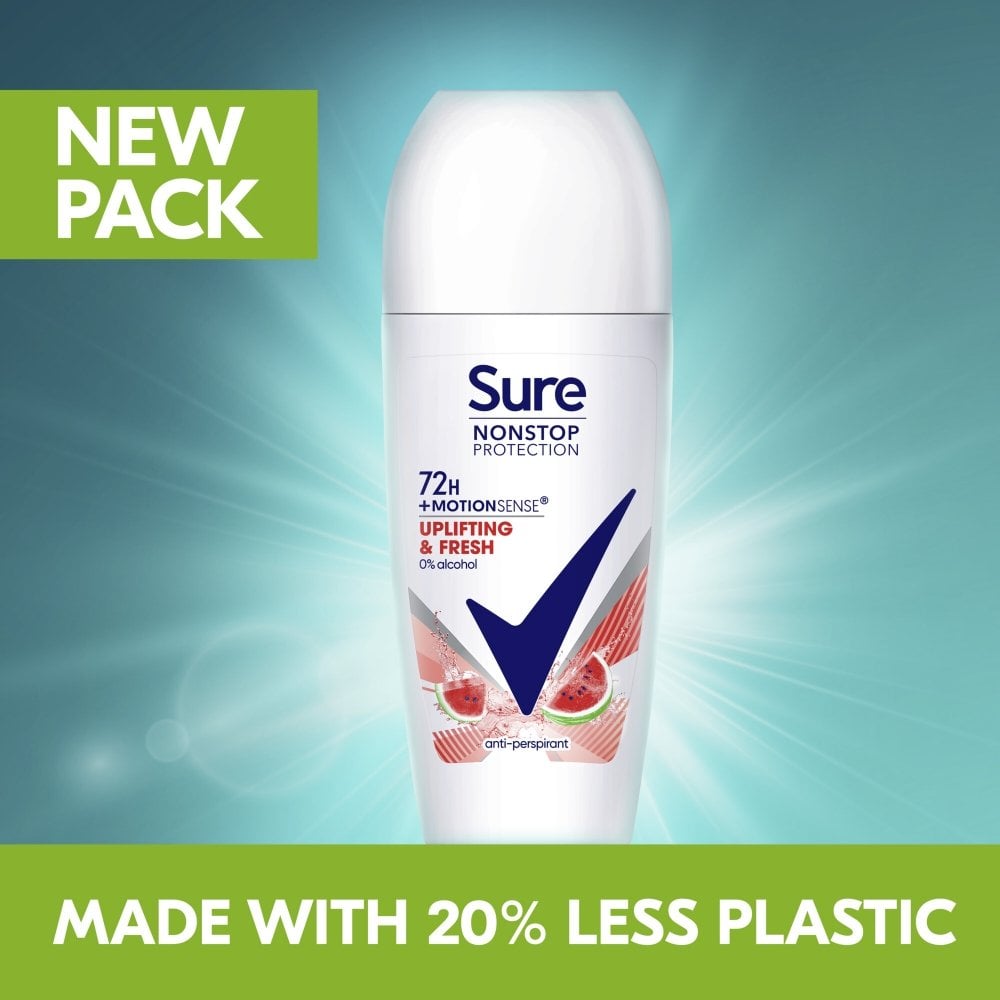 Sure Nonstop Protection 72h Uplifting & Fresh Anti-Perspirant Deodorant Roll-On 50ml