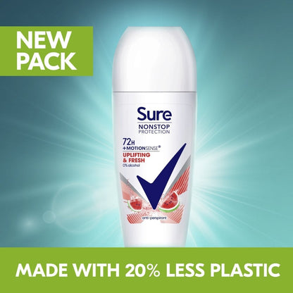 Sure Nonstop Protection 72h Uplifting & Fresh Anti-Perspirant Deodorant Roll-On 50ml