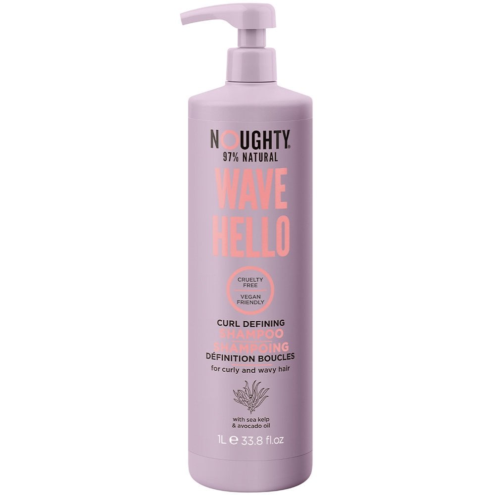 Noughty Wave Hello Curl Defining Shampoo & Conditioner Twin 2 x 1000ml