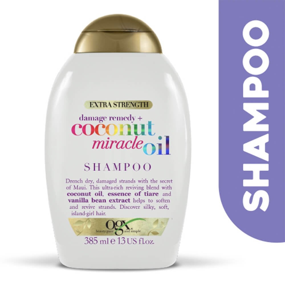 OGX Damage Remedy+ Coconut Miracle Oil Damage Repair Shampoo 385ml