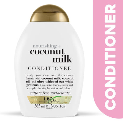 OGX Nourishing+ Coconut Milk Conditioner 385ml