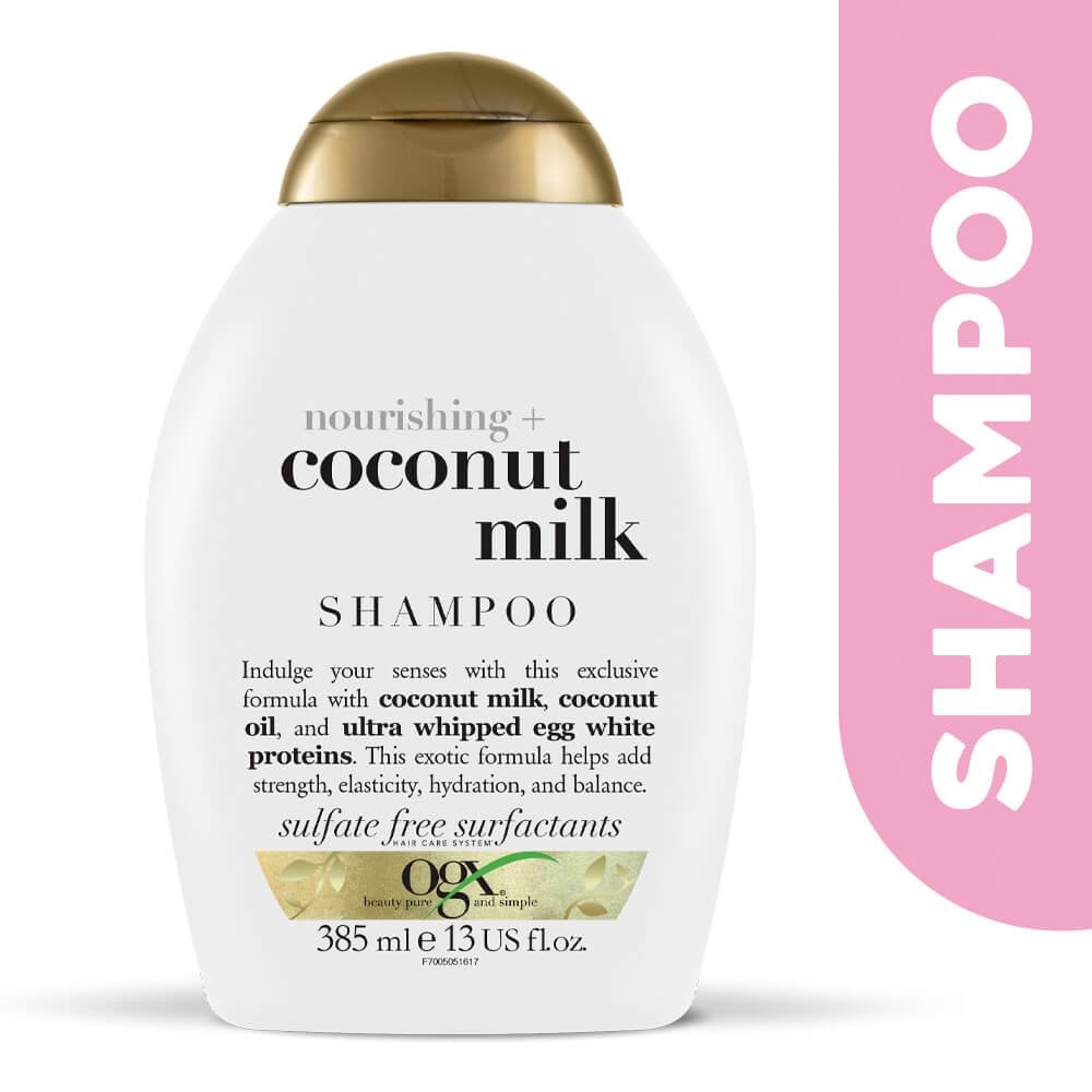 OGX Nourishing+ Coconut Milk Shampoo 385ml