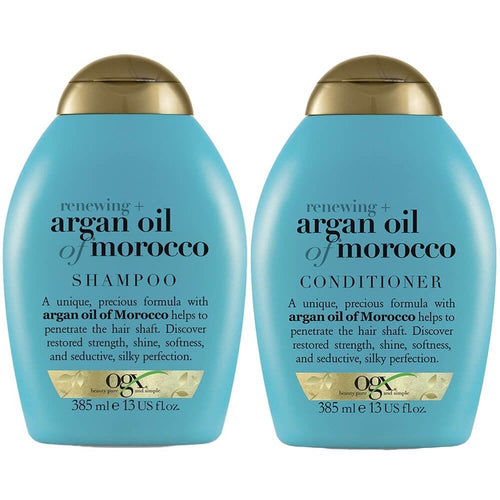 OGX Renewing+ Argan Oil of Morocco Damage Repair Shampoo & Conditioner Twin 2 x 385ml
