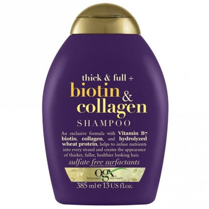 OGX Thick & Full+ Biotin & Collagen Volume Shampoo & Conditioner Twin 2 x 385ml