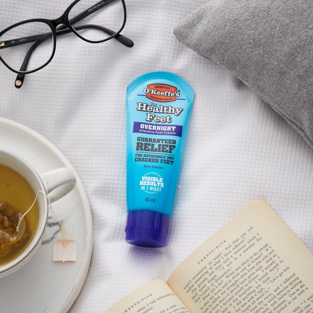 O'Keeffe's Healthy Feet Overnight Intensive Foot Cream Tube 80ml