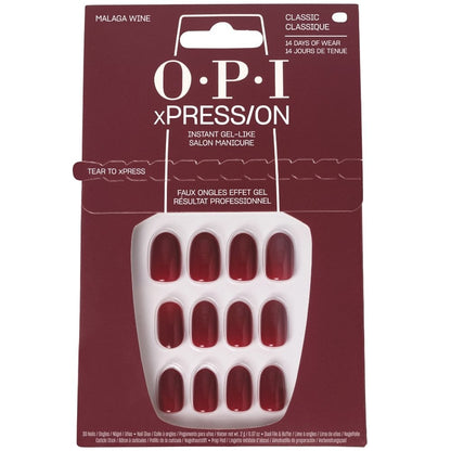OPI xPress/On Nails Malaga Wine 30x