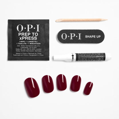 OPI xPress/On Nails Malaga Wine 30x