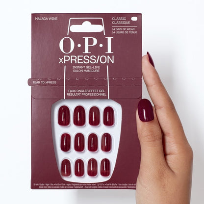 OPI xPress/On Nails Malaga Wine 30x