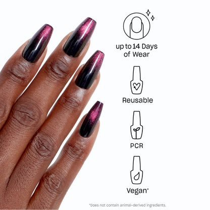 OPI xPress/On Nails Swipe Night 30x