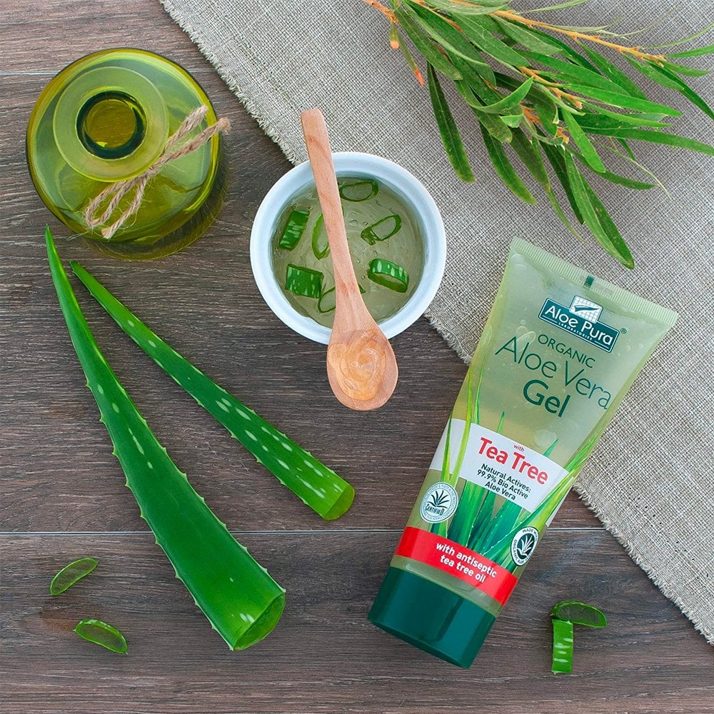 Aloe Pura Organic Aloe Vera Tea Tree Skin Gel 200ml