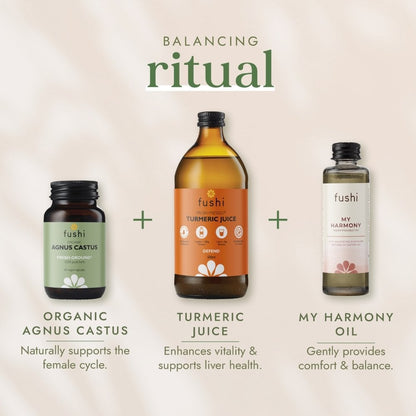 Fushi Organic Agnus Castus Chaste Tree 60 Vegan Capsules