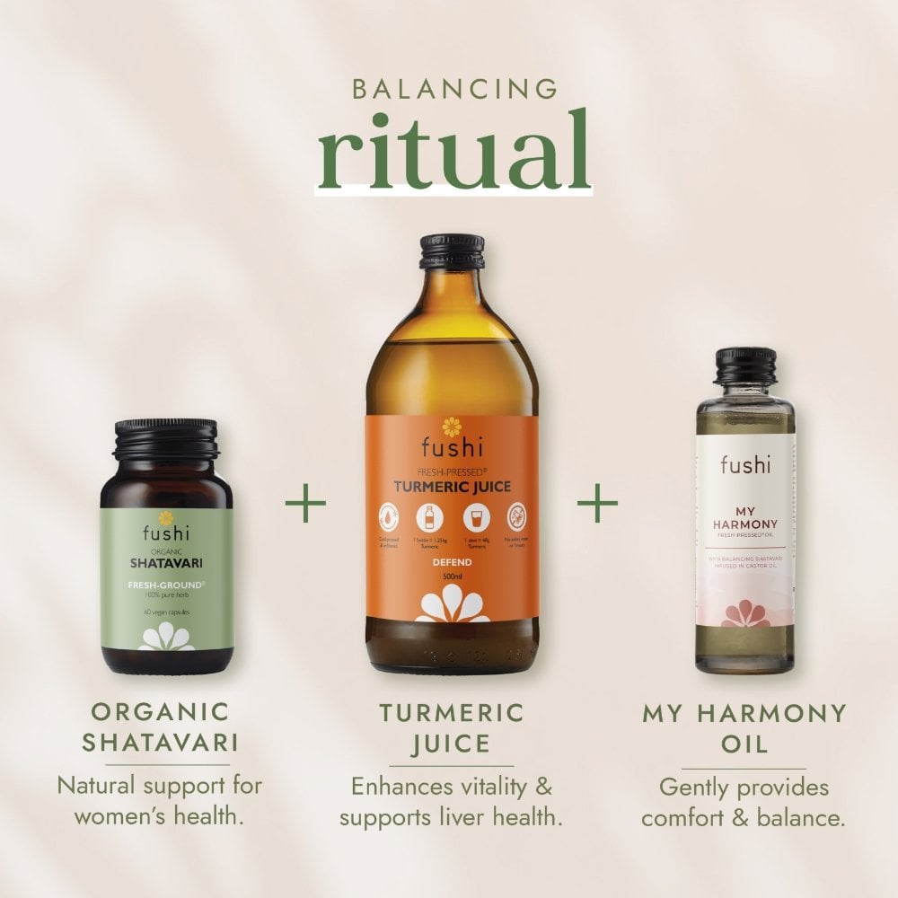 Fushi Organic Shatavari 60 Vegan Capsules