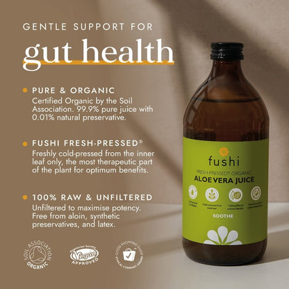 Fushi Organic Fresh-Pressed Aloe Vera Juice 500ml