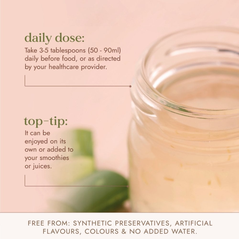 Fushi Organic Fresh-Pressed Aloe Vera Juice 500ml