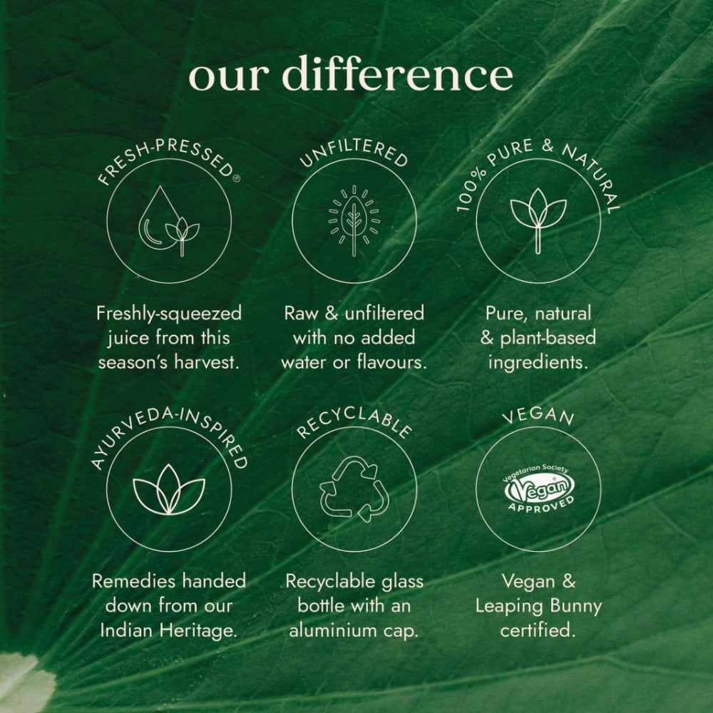 Fushi Organic Fresh-Pressed Amla Juice 500ml