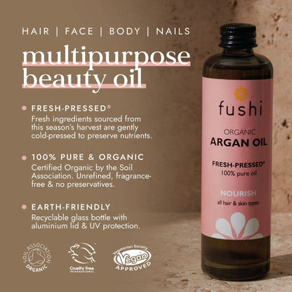Fushi Organic Fresh-Pressed Argan Oil 100ml