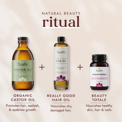 Fushi Organic Fresh-Pressed Castor Oil 250ml