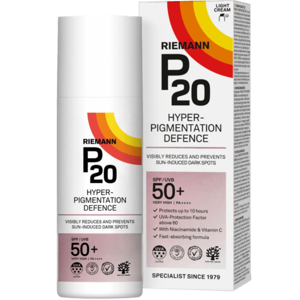 Riemann P20 Face Hyperpigmentation Defence Sun Cream SPF50+ 50g