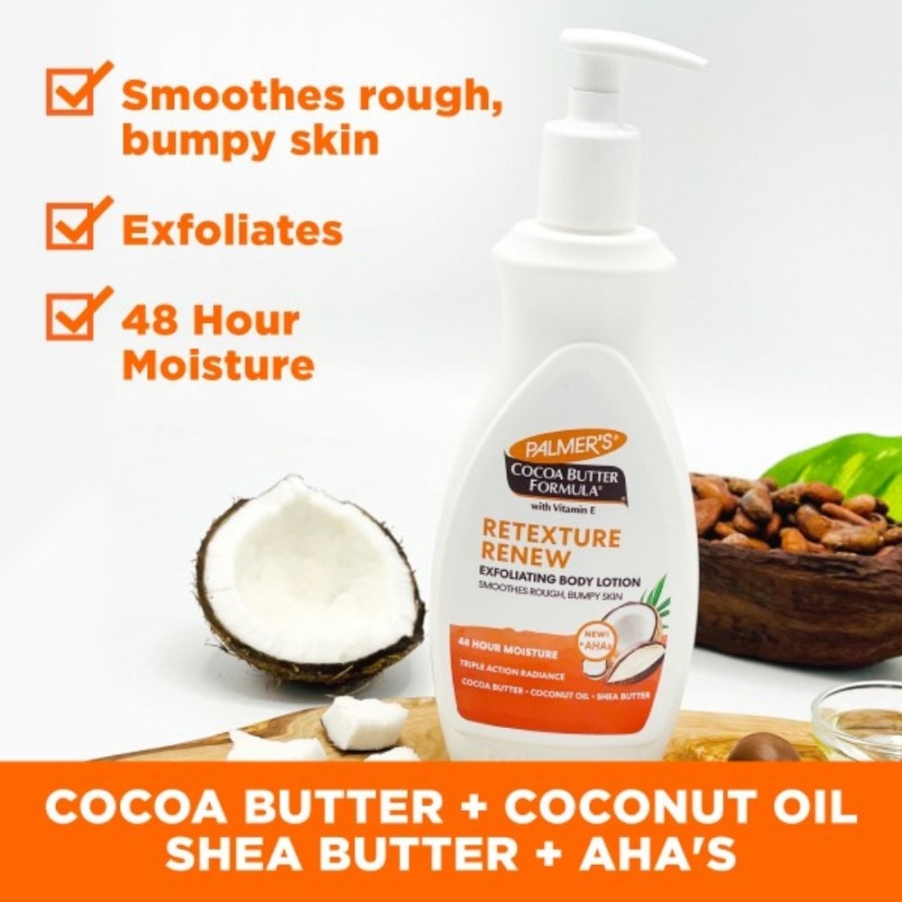 Palmer's Cocoa Butter Formula Smooth Radiant Exfoliating Body Lotion 400ml