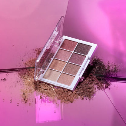 Collection Cosmetics Parisian Pinks 8 Colour Eyeshadow Palette
