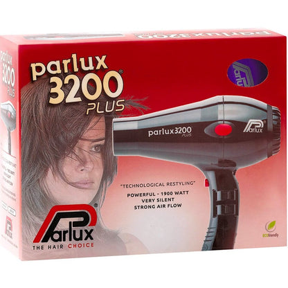 Parlux 3200 Plus Hair Dryer Black