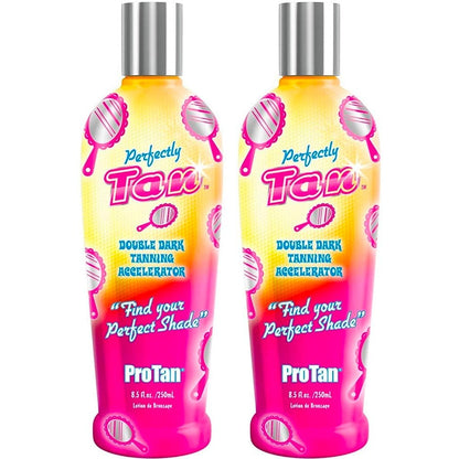 ProTan Perfectly Tan Double Dark Tanning Accelerator Duo 2 x 250ml
