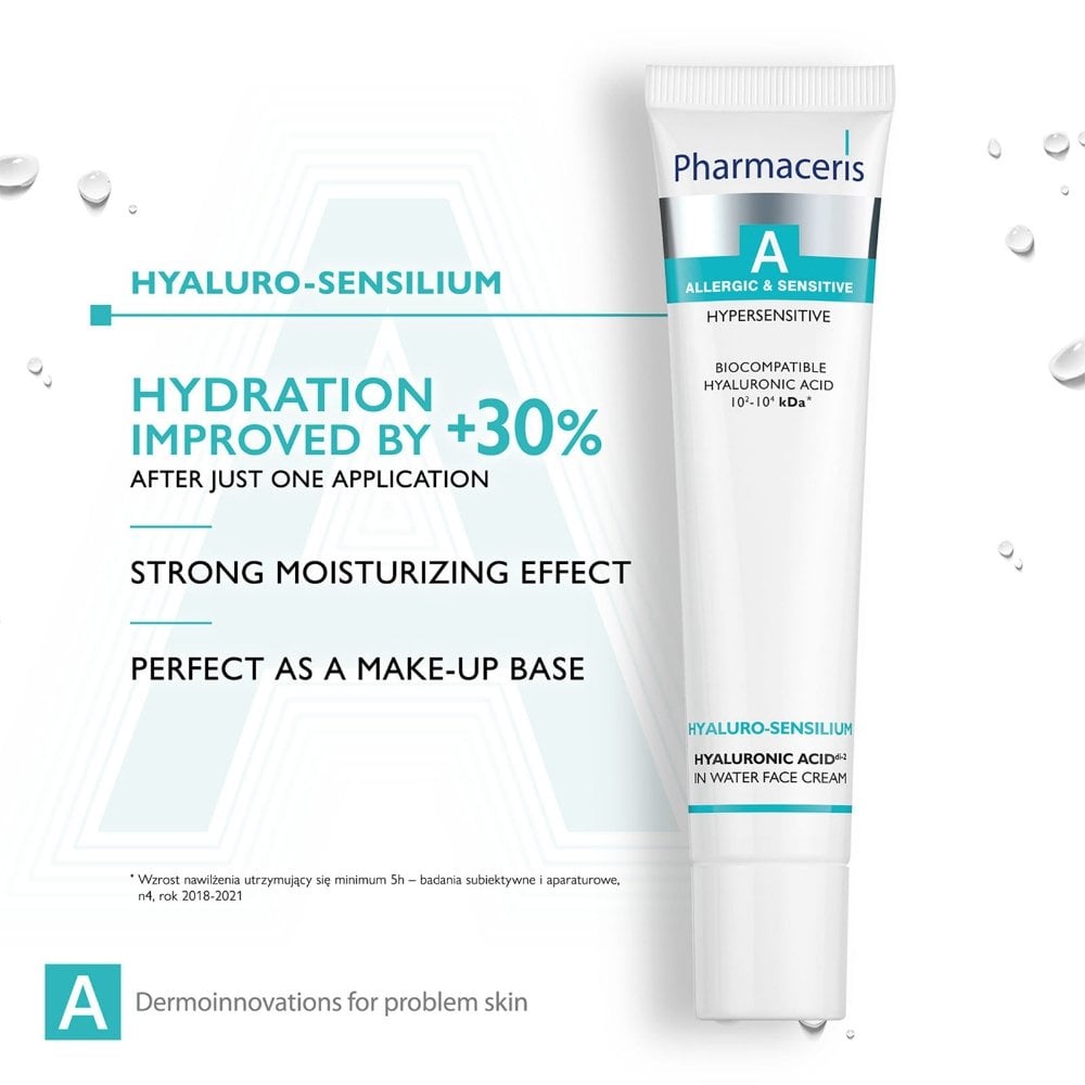Pharmaceris A Hyaluro-Sensilium Hyaluronic Acid Face Cream 40ml
