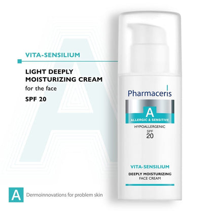 Pharmaceris A Vita-Sensilium Moisturising Face Cream SPF20 50ml