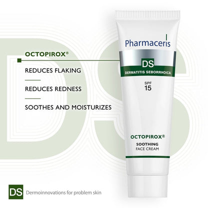 Pharmaceris DS Dermatitis Seborrhoica Octopirox Soothing Face Cream SPF15 30ml