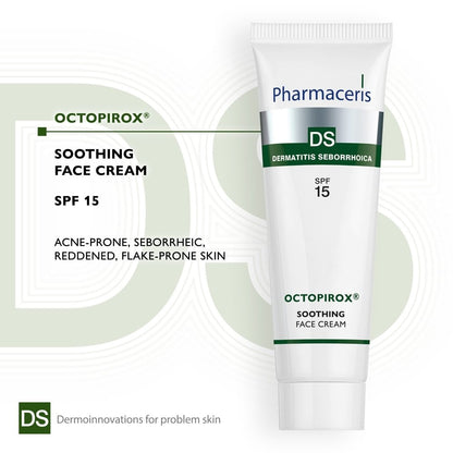 Pharmaceris DS Dermatitis Seborrhoica Octopirox Soothing Face Cream SPF15 30ml