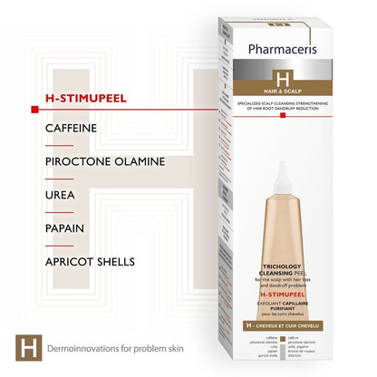Pharmaceris H H-Stimupeel Trichology Cleansing Peel for Dandruff & Hair Loss 125ml