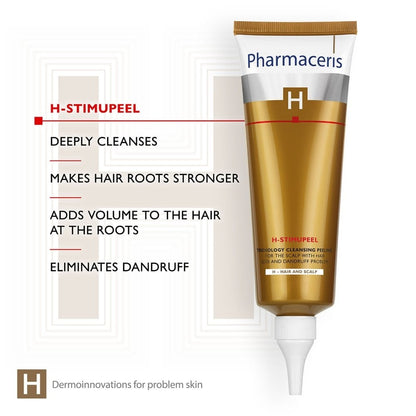 Pharmaceris H H-Stimupeel Trichology Cleansing Peel for Dandruff & Hair Loss 125ml