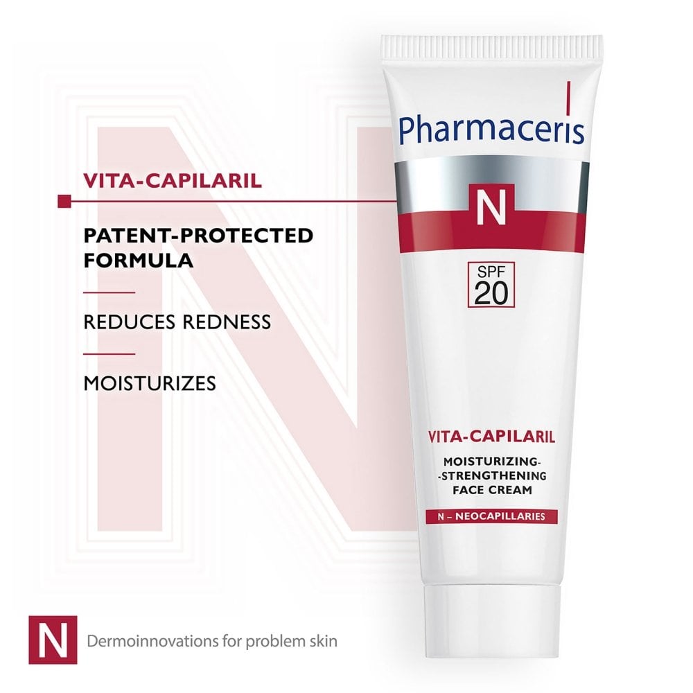 Pharmaceris N Vita-Capilaril Moisturising Face Cream SPF20 50ml
