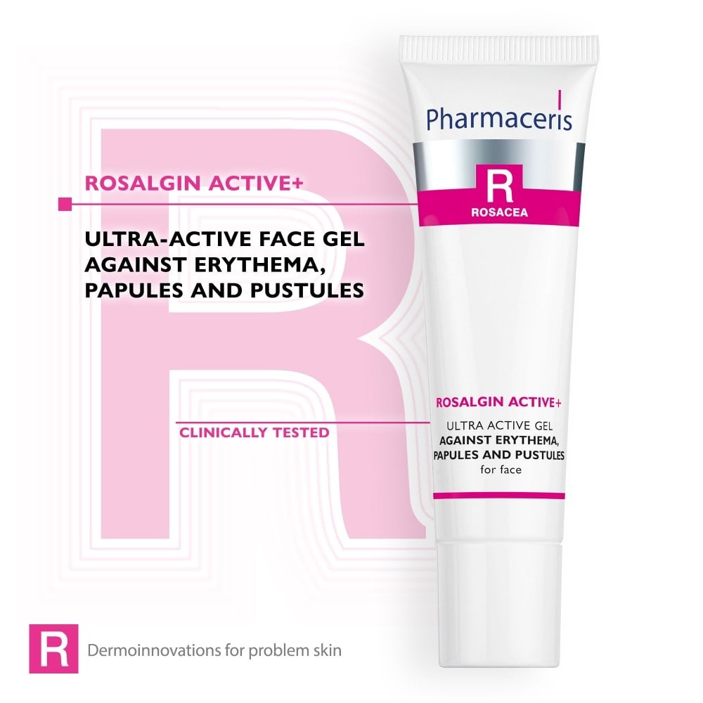 Pharmaceris R Rosacea Rosalgin Active+ Ultra Active Face Treatment Gel 30ml